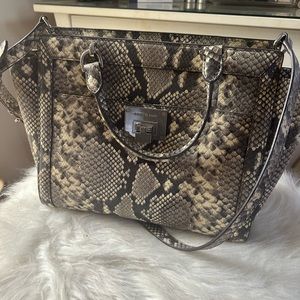 Michael Kors snakeskin purse